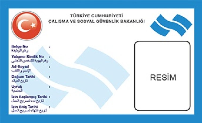 2025 YILI ÇALIŞMA İZNİ HARÇ TUTARLARI BELLİ OLDU